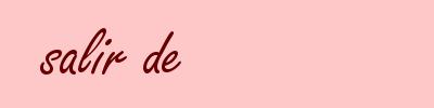 salir de